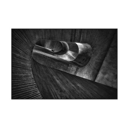 Holger Droste 'Staircase Concrete' Canvas Art,30x47